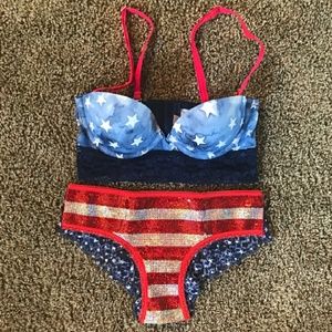 NWOT Pink Bra and Underwear